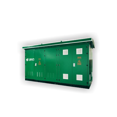 Outdoor box-type transformer substation